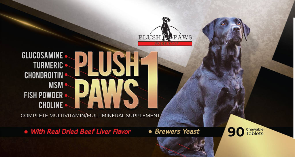 Why Plushpaws1 Complete Multivitamin Multi-Mineral Daily Dog supplement is best for your furry friend