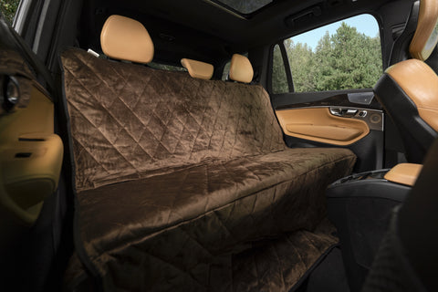 Rear Pet Seat Cover: Luxury Velvet - Plush Paws Products