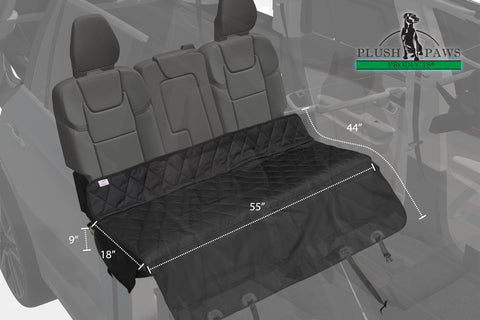Pet Seat Cover: Premium Convertible Just Bench 